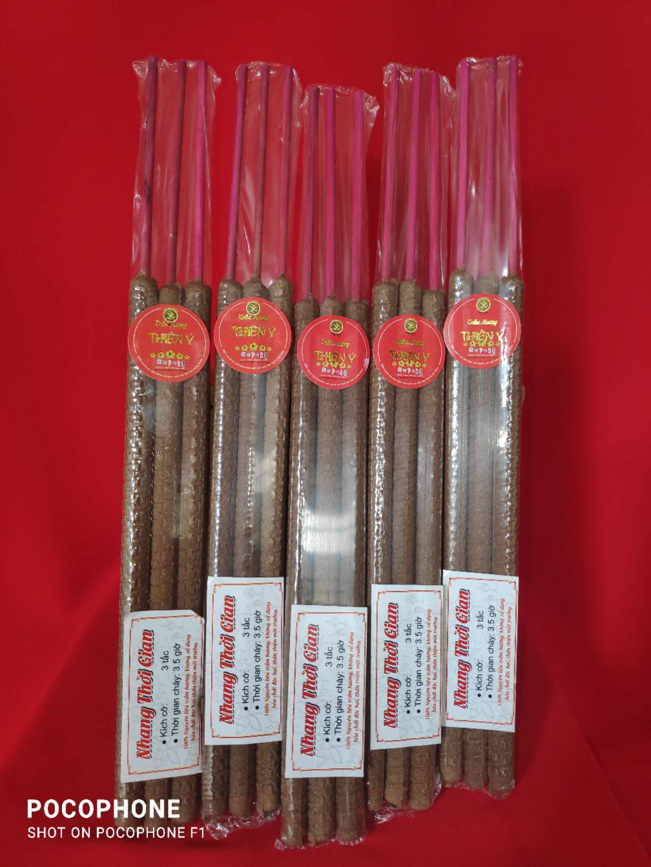 Nhang trầm lớn 3 tấc - thơm nhẹ thơm lâu