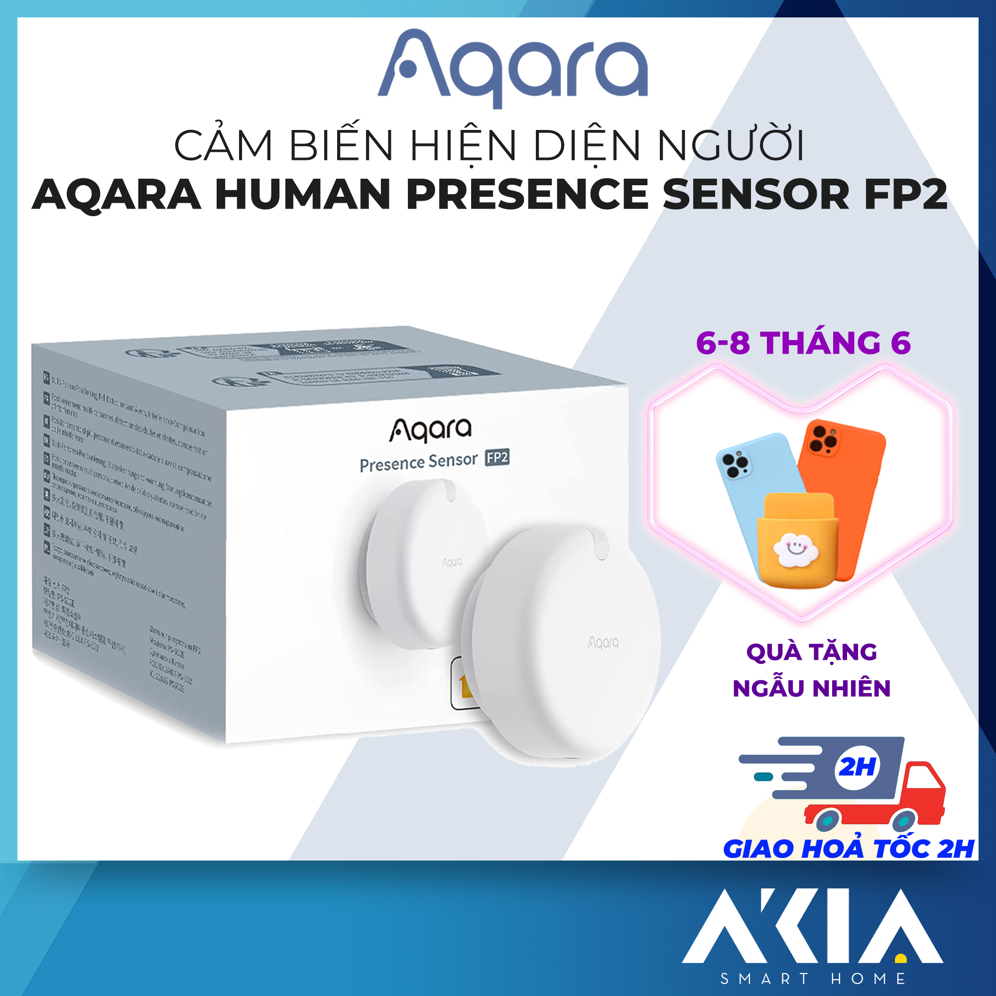 Cảm biến hiện diện người Aqara FP2 Quốc tế, Human Presence Sensor