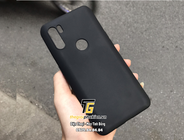 Ốp lưng silicon dẻo màu đen, không ố vàng Vsmart Active 3