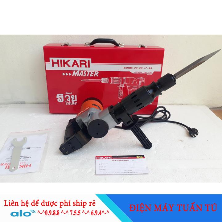 MÁY ĐỤC BÊ TÔNG HIKARI-08-10B - HÀNG XUẤT XỨ THÁI LAN - BỀN BỈ VỚI THỜI GIAN CHỐNG CHỊU VA ĐẬP TỐT
