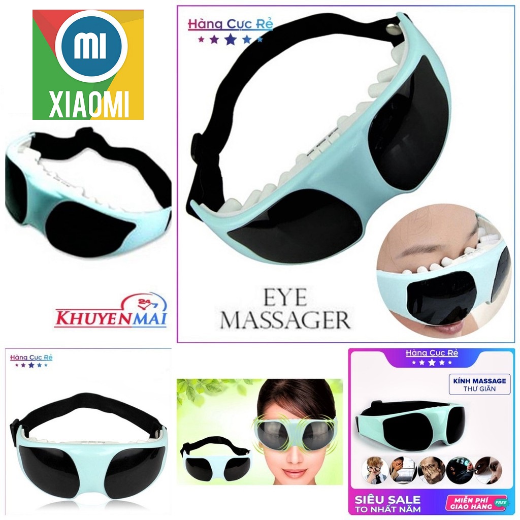 Xiaomi Khuyến Mại Kính Massage Mắt , Máy Massage Mắt , Thư giản Mắt Healthy Eyes Cho Đôi Mắt Luôn Được Thoải Mái, Thư Giãn Tối Đa Và Còn Làm Giảm Các Nếp Nhăn Vùng Mắt.