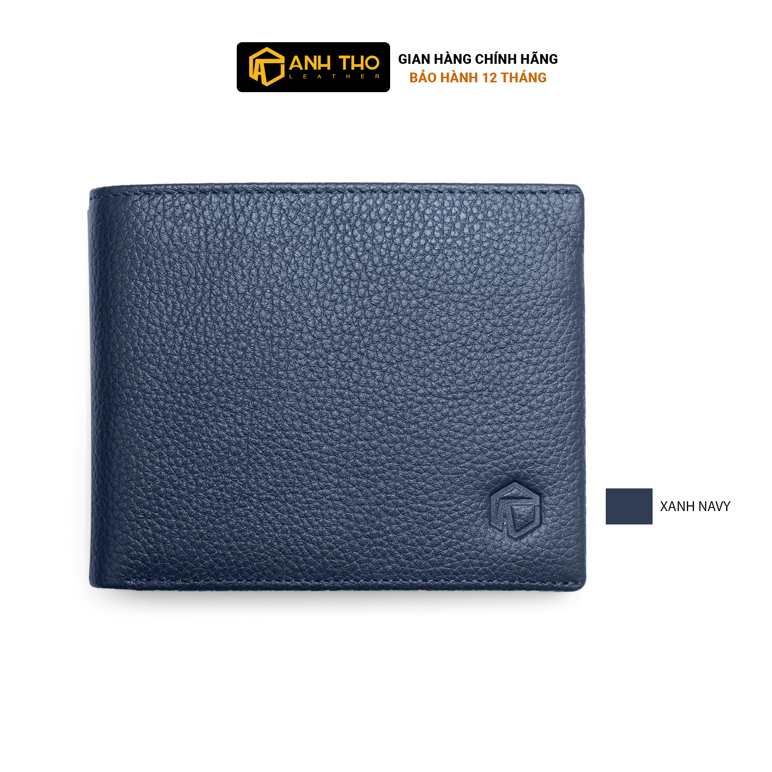 Ví ngang victor chất da bò hạt | anh tho leather | m2sw01