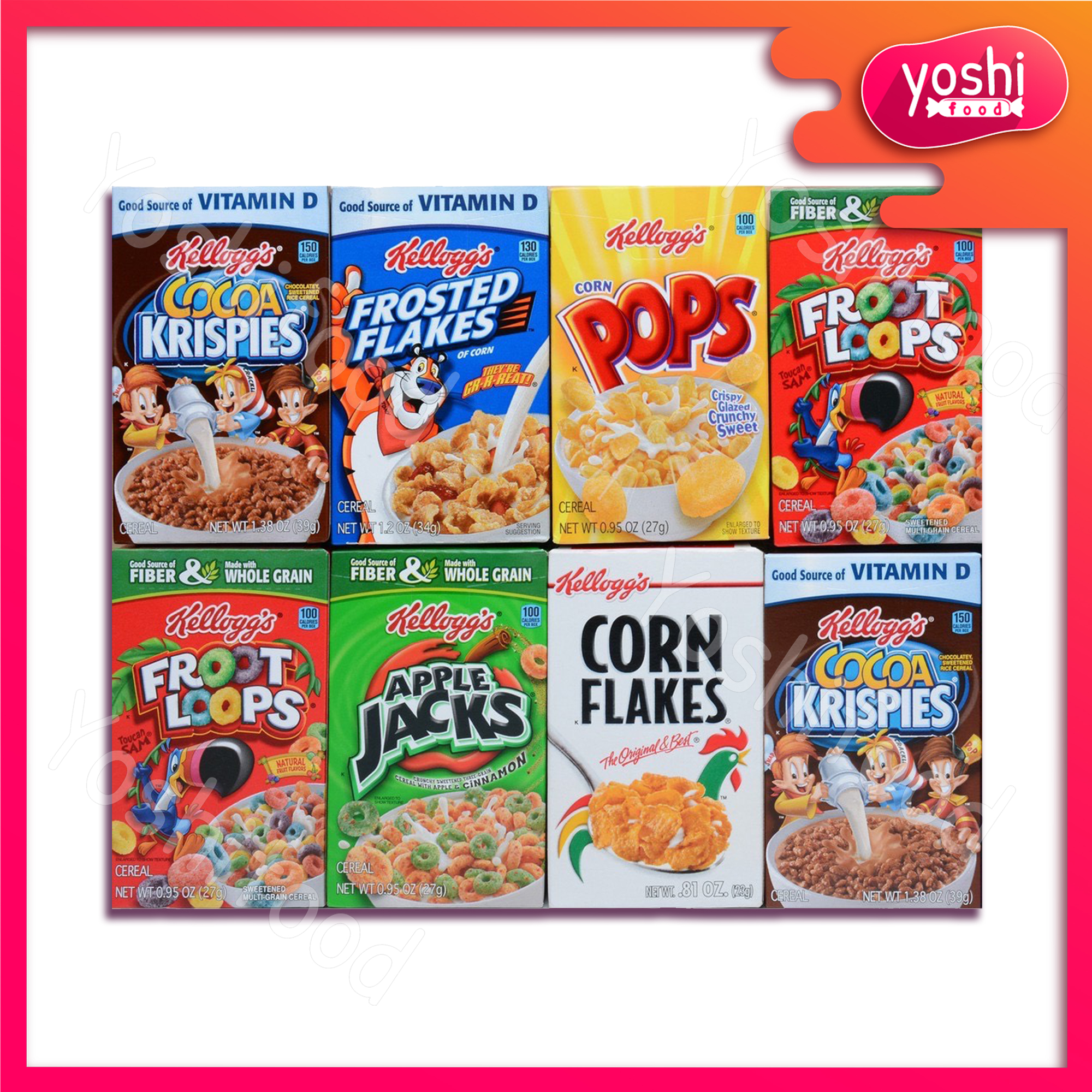 [6 Loại] Ngũ Cốc Ăn Sáng Cho Bé Kellogg's - Thái Lan