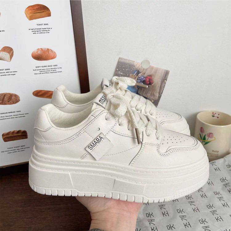 Giày nữ thể thao SMABA trắng fullbox siêu nhẹ