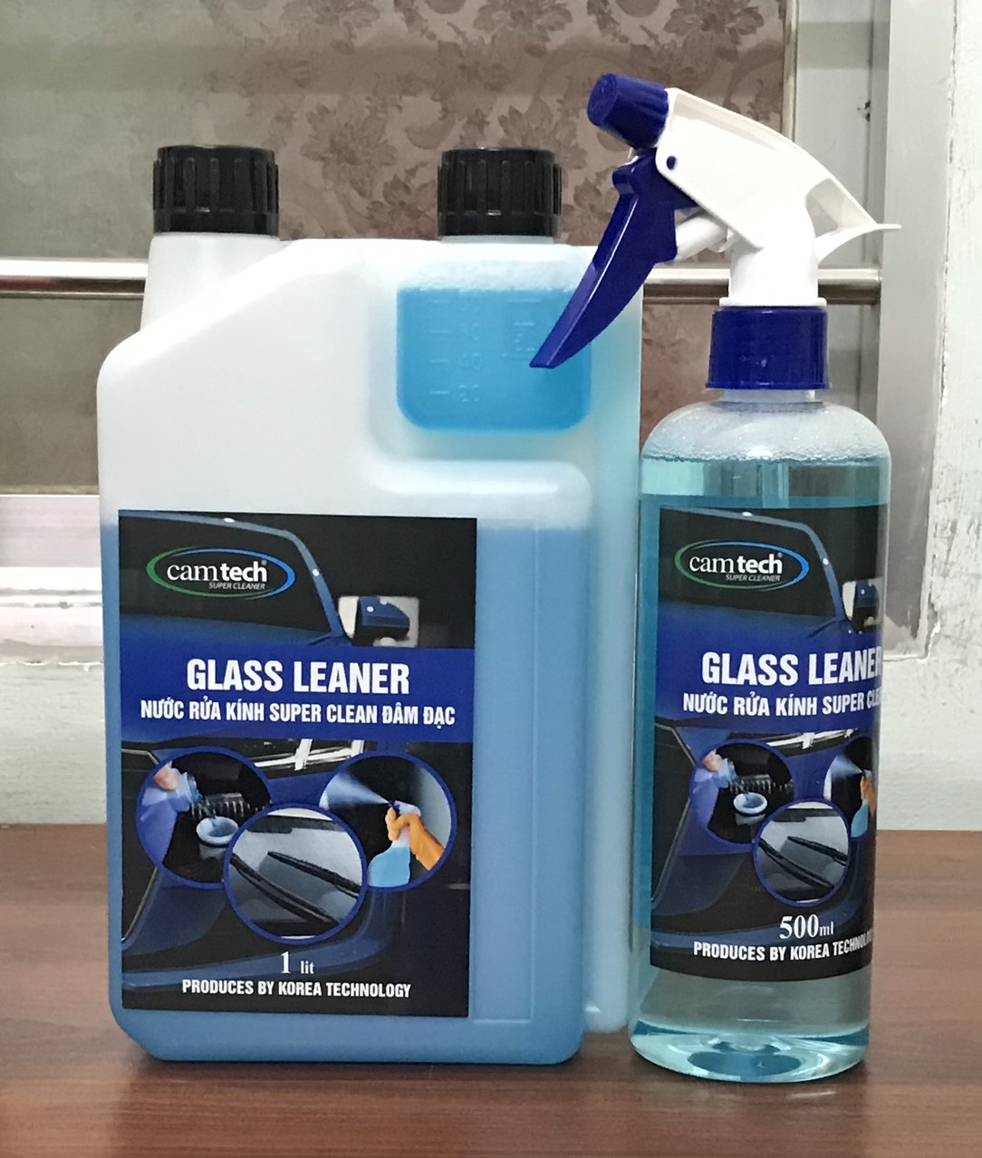 Nước rửa kính diệt khuẩn super clean glass