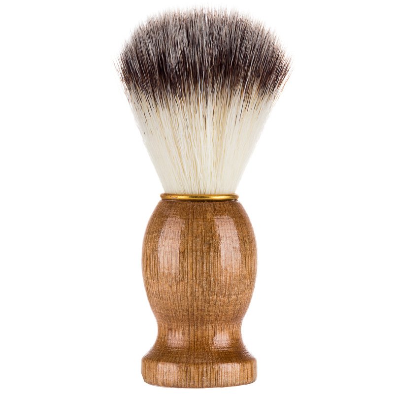 [Barber Tool] Chổi Quét Râu, Bôi Kem Cạo Râu Cao Cấp Cán Gỗ Wooden Shaving Barber Brush