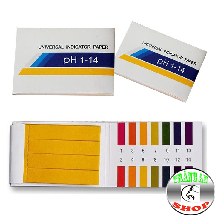 Giấy Quỳ Tím Đo Nồng độ PH Siêu Nhanh, Cho Kết quả Chính Xác, Tiện Dụng