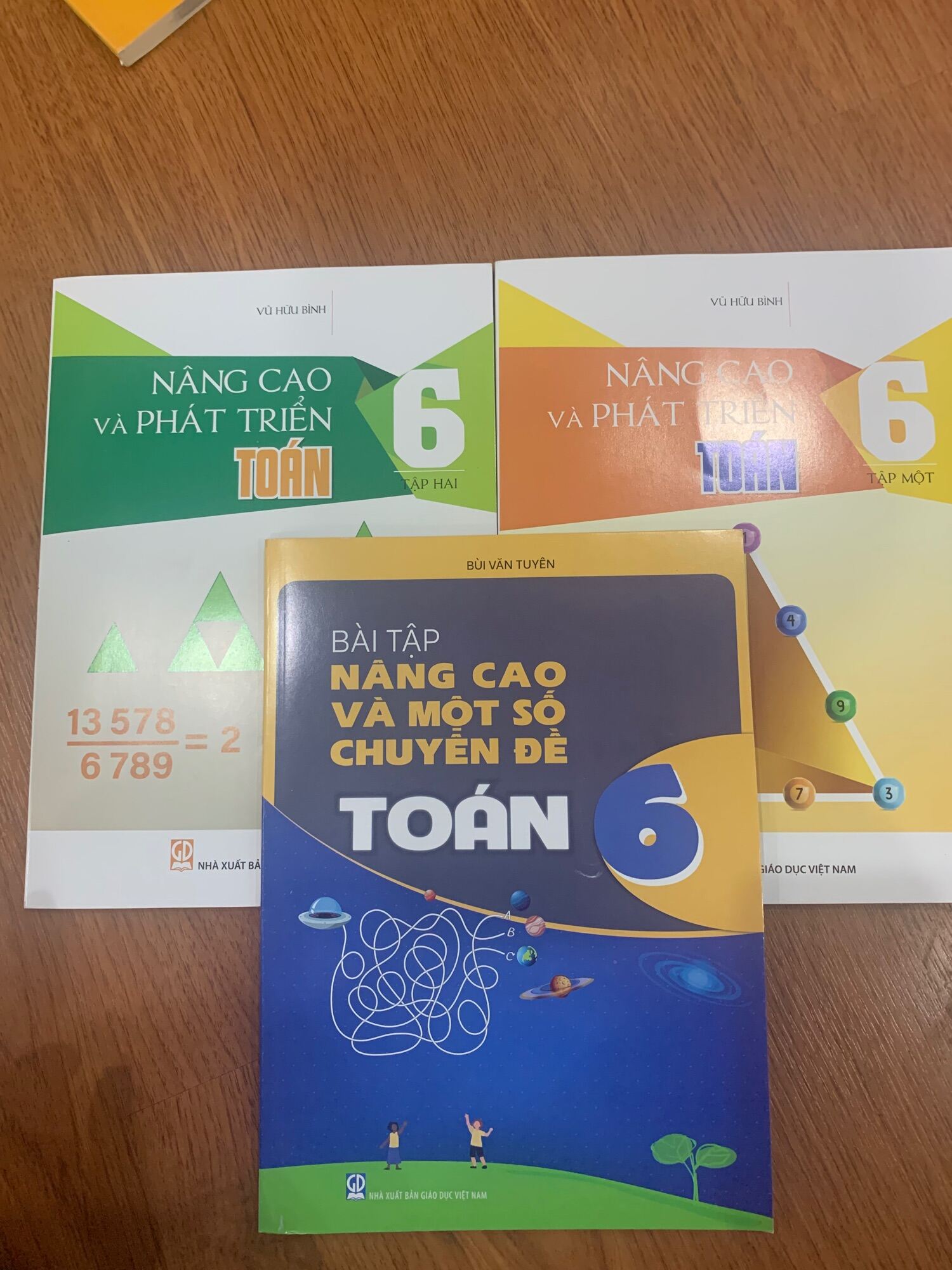Combo nâng cao phát triển toán 6 và bài tập nâng cao phát triển toán 6