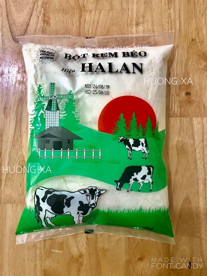 Bột kem béo halan