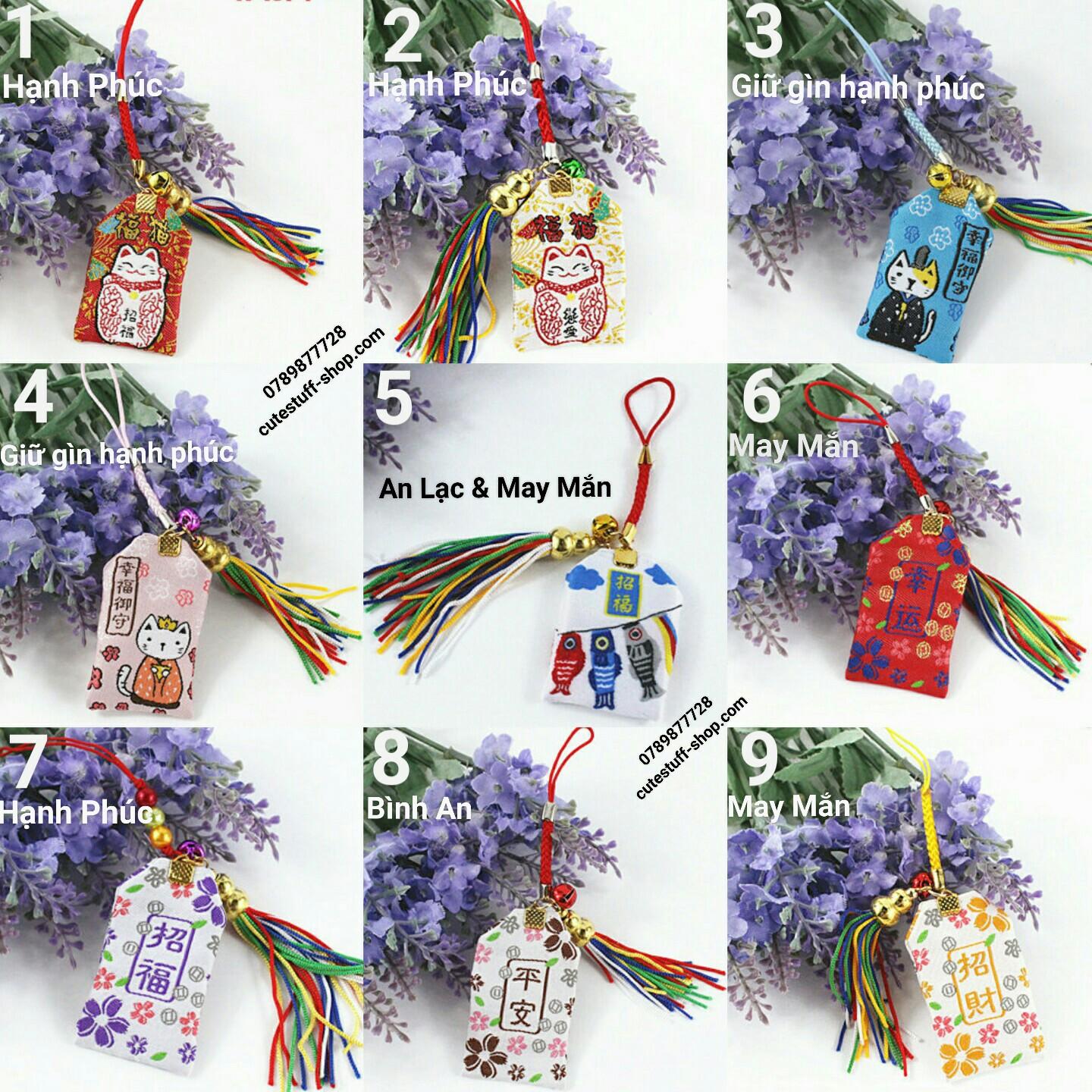 Túi Phước May Mắn Omamori