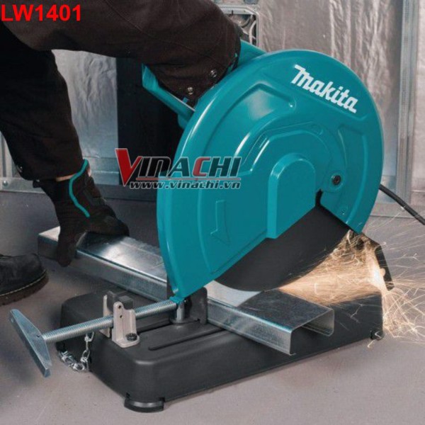 Máy cắt sắt makita lw1401 - máy cắt sắt vinachi chắc chắn bảo hành 6 tháng