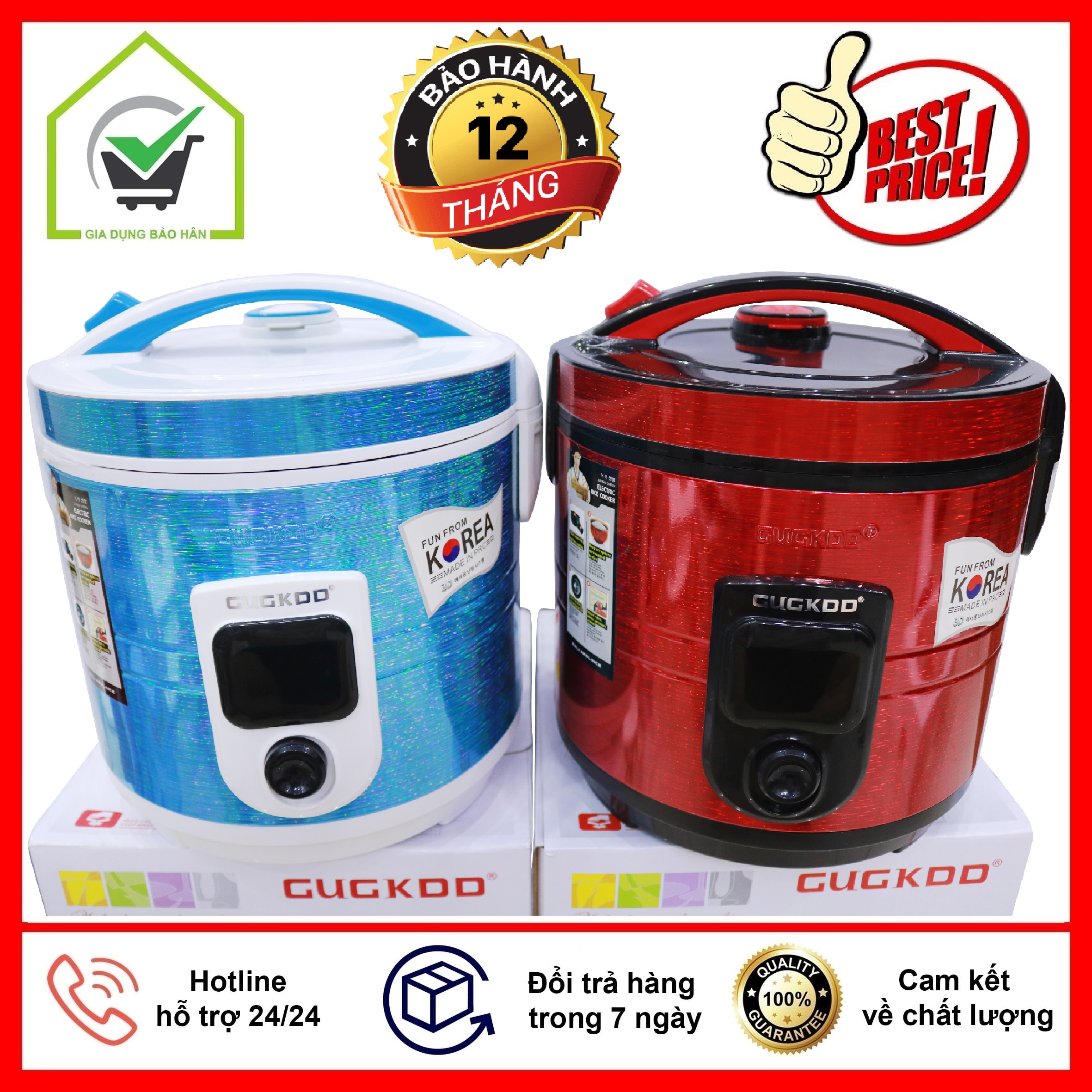 Nồi Cơm Điện Mini Cuckoo 3D Dung Tích 1 Lít và 1.2 Lít Lòng Niêu Dày, Phù Hợp 1-3 Người Ăn, Bảo Hành 12 Tháng