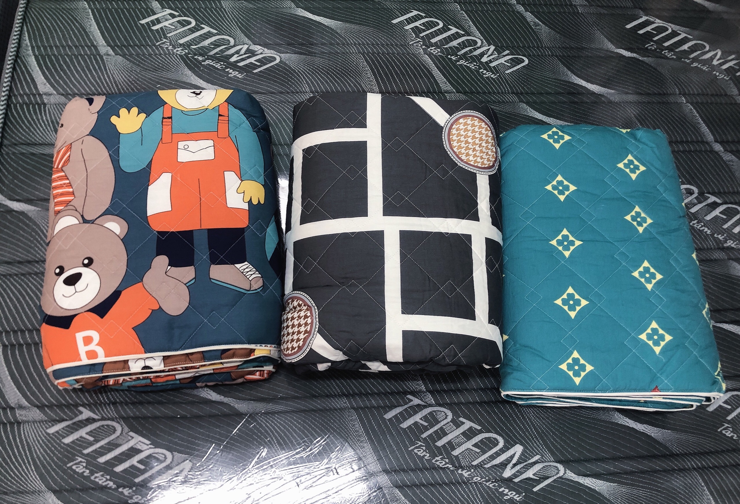 Mền Vải Cotton Tatana kích thước 180x200 - Nhiều màu sắc