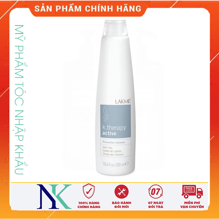 Dầu gội chống rụng tóc lakme k.therapy active 300ml