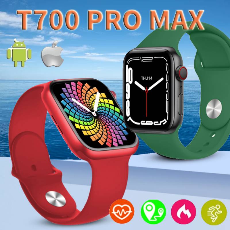 Đồng hồ thông minh T700 PROMAX SERI 7 bản lắp được dây thép, Sạc Không Dây, Chống Nước - Nghe Gọi - Phát Nhạc - Chống nước nhẹ