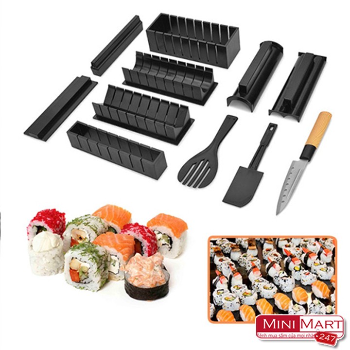 Bộ Dụng Cụ Làm Sushi 11 Món