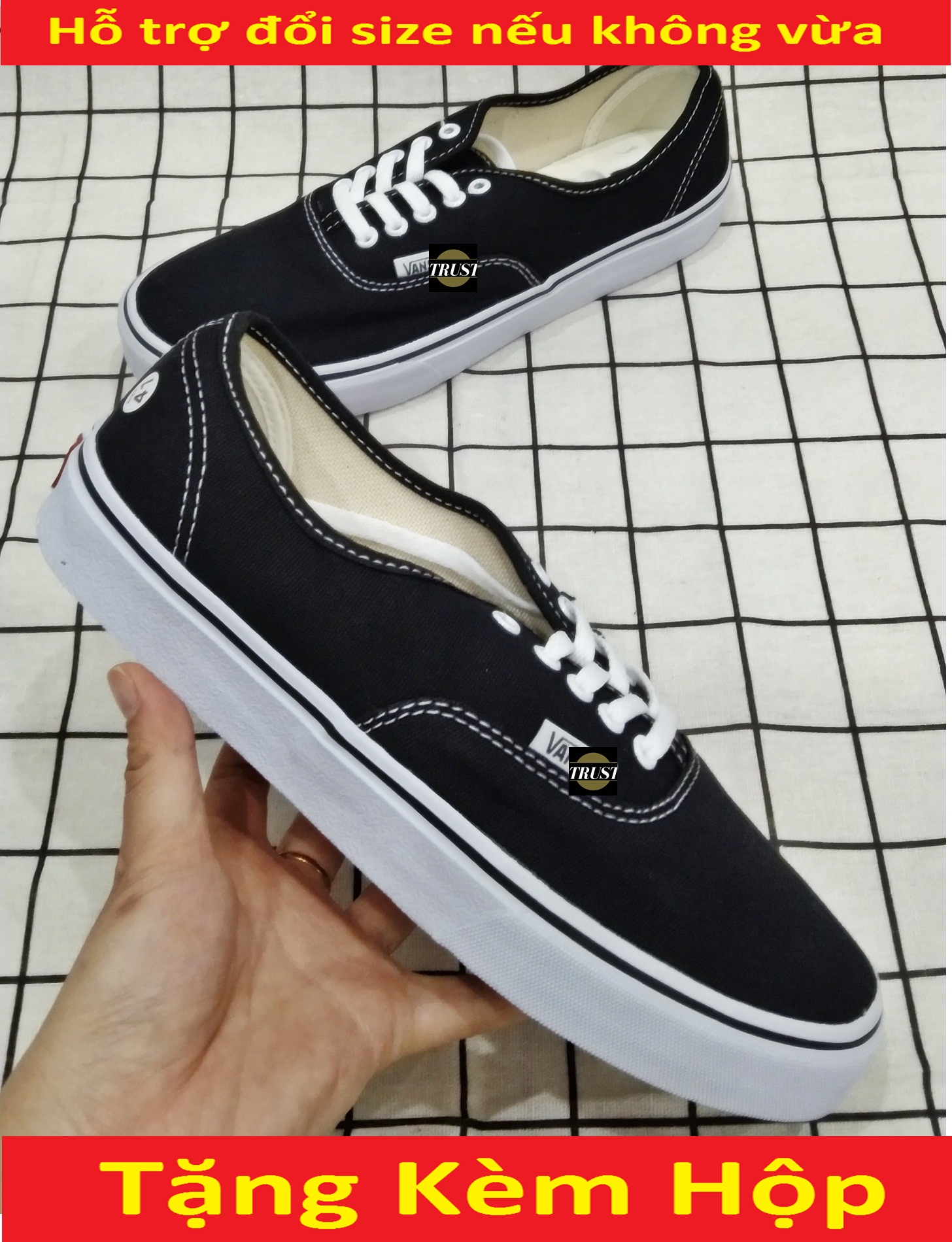 GIÀY VẢI THỂ THAO NAM NỮ THỜI TRANG VANS CLASSIC - giày đôi - giày cặp - giày vải - giày thể thao nữ - giày thể thao nam - giày nam - giày nữ - giầy nam - giầy nữ - giày sneaker nam - giày sneaker nữ - giày thời trang