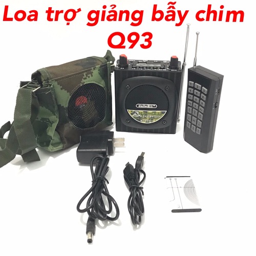Máy trợ giảng bẫy chim Daile Q93 - Điều khiển 2000M - Bảo hành 12 tháng.