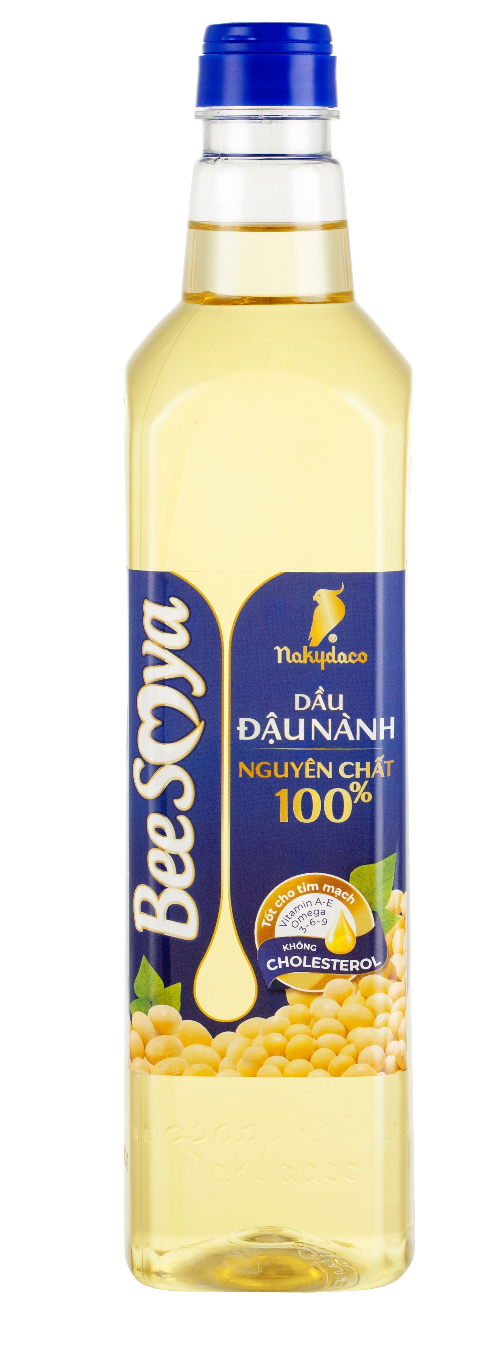 Dầu Nành Bee Soya 1L – Hàng Chính Hãng – Nguyên Chất 100% – Tốt Cho Tim Mạch.