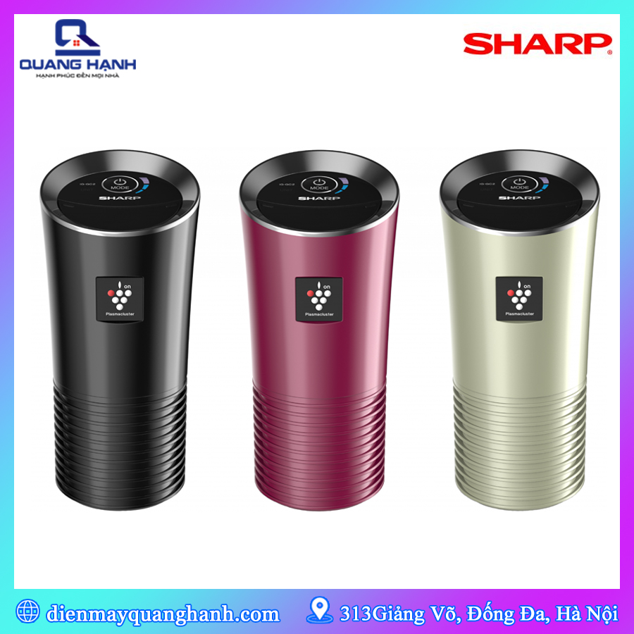Máy lọc không khí xe hơi sharp ig-gc2e-b/n - hàng chính hãng