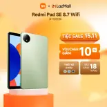 Máy tính bảng Redmi Pad SE 8.7 Wifi (4+128GB) | LCD 90Hz | MediaTek Helio G85 8 | Pin 6650mAh
