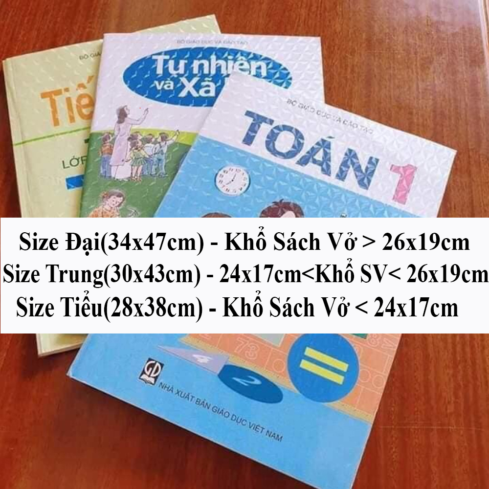 Decal bọc sách vở cho bé