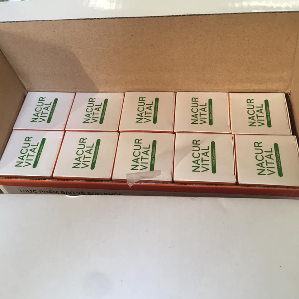 Tinh chất nghệ Nano Curcumin-Nacur Vital