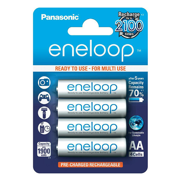 Pin sạc aa - panasonic - eneloop 1900mah