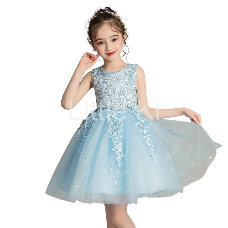 Váy trẻ em, váy công chúa dễ thương, đầm công chúa bồng bềnh dự tiệc cho bé