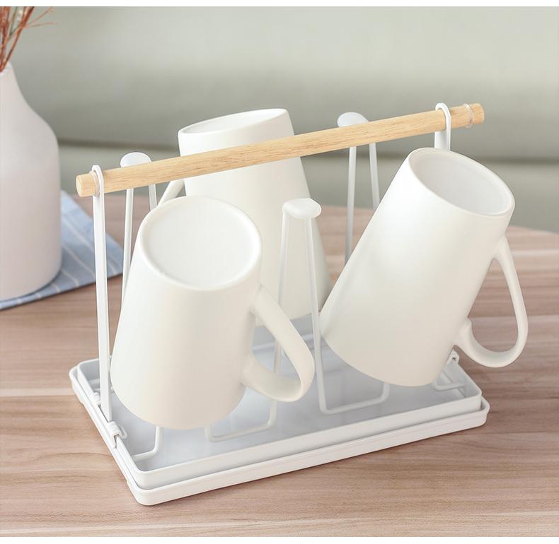 khay đựng cốc, khay úp cốc , giá kệ để cốc mang phong cách nhật bản