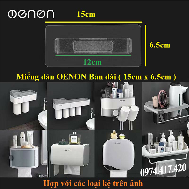 BỘ 2 MIẾNG DÁN Bản Dài OENON thay thế - mua dự phòng