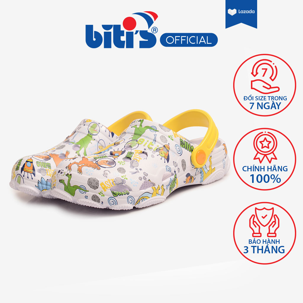 Dép eva crocs bé trai thời trang biti's deb010100trg