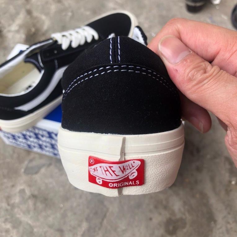 GIÀY THỂ THAO vans đen sọc trắng nam nữ siêu hot hàng chuẩn giày ✅phun box bill✅