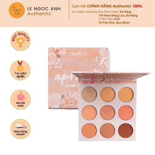 Hoàn tiền 15% - Bảng màu mắt Colourpop Apricot Me Not