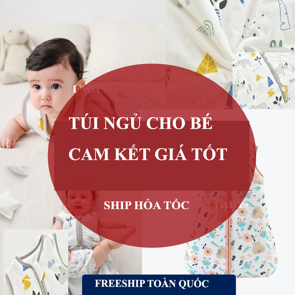Túi ngủ mùa đông cho bé, cotton chần bông mềm mại ấm áp túi ngủ mùa đông siêu ấm và mềm mại