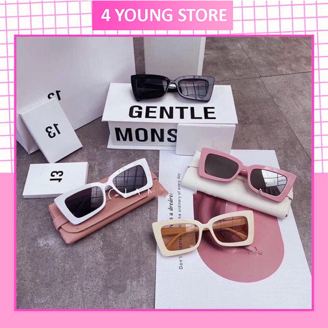 Kính mát gọng vuông phong cách Retro thời trang xu hướng mới - Kính mắt vuông chống tia UV bảo hành 12 tháng lỗi 1 đổi 1 037
