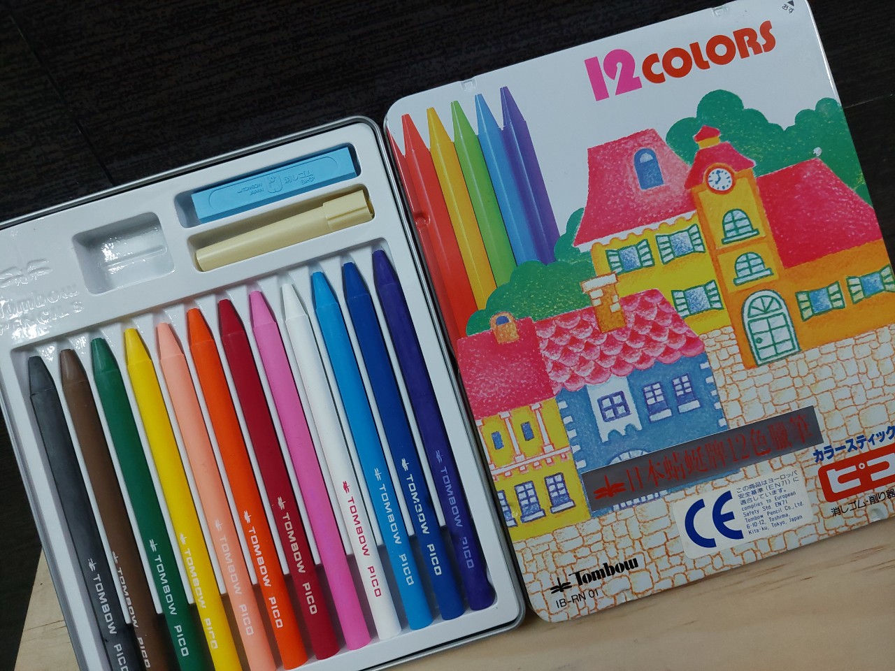 Sáp màu cao cấp tombow - tombow wax crayon