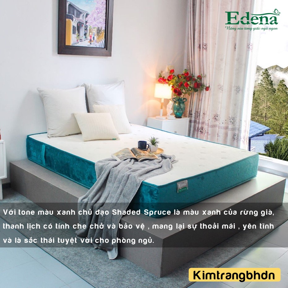 Nệm lò xo cao cấp master edena - chính hãng bảo hành 5 năm