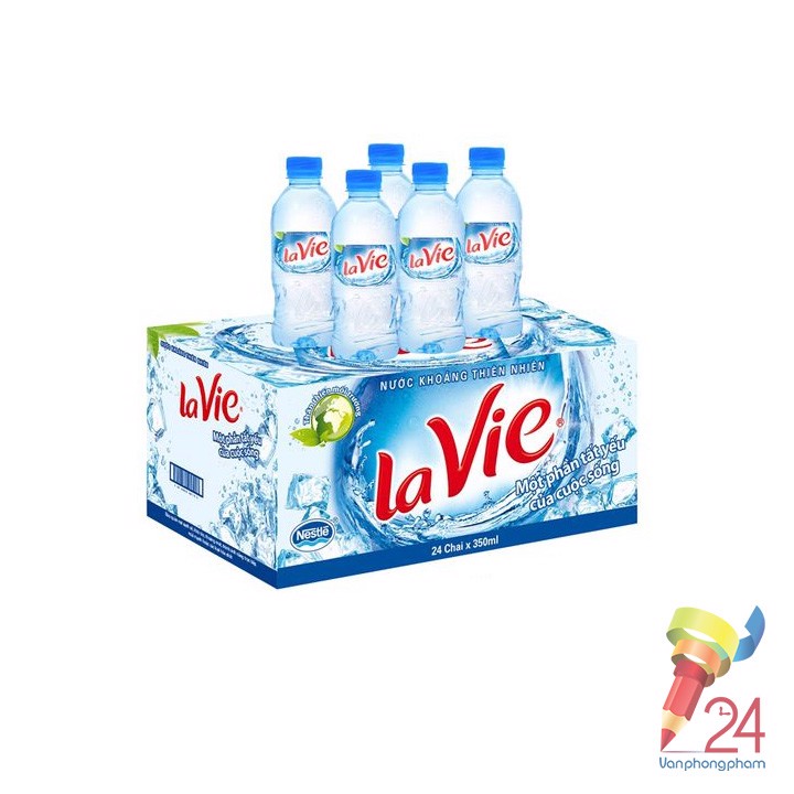 Nước khoáng Lavie 350ml, đa dạng mẫu mã, cam kết hàng đúng mô tả, chất lượng đảm bảo, an toàn cho người sử dụng