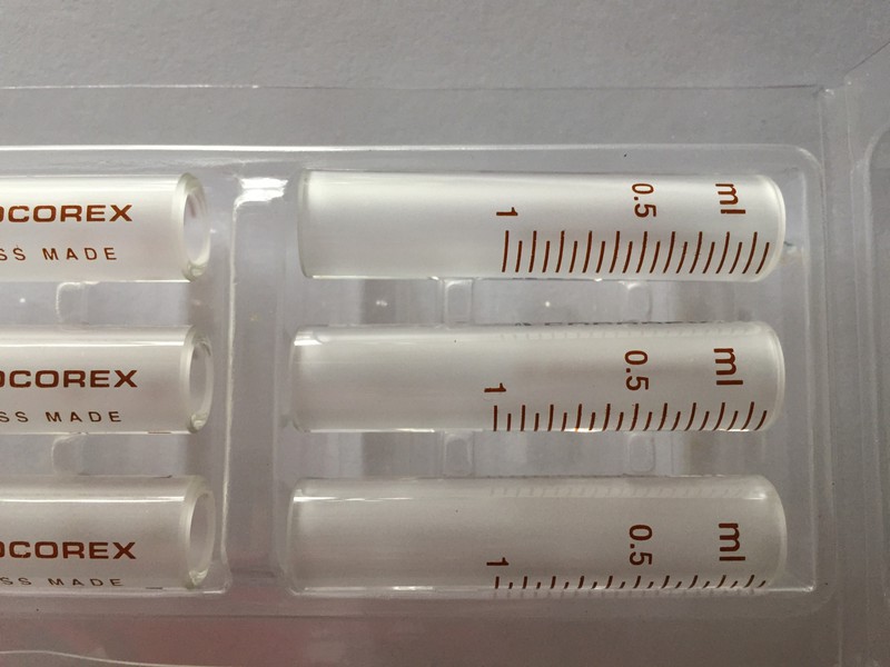 1 chiếc ống thủy Socorex 1ml