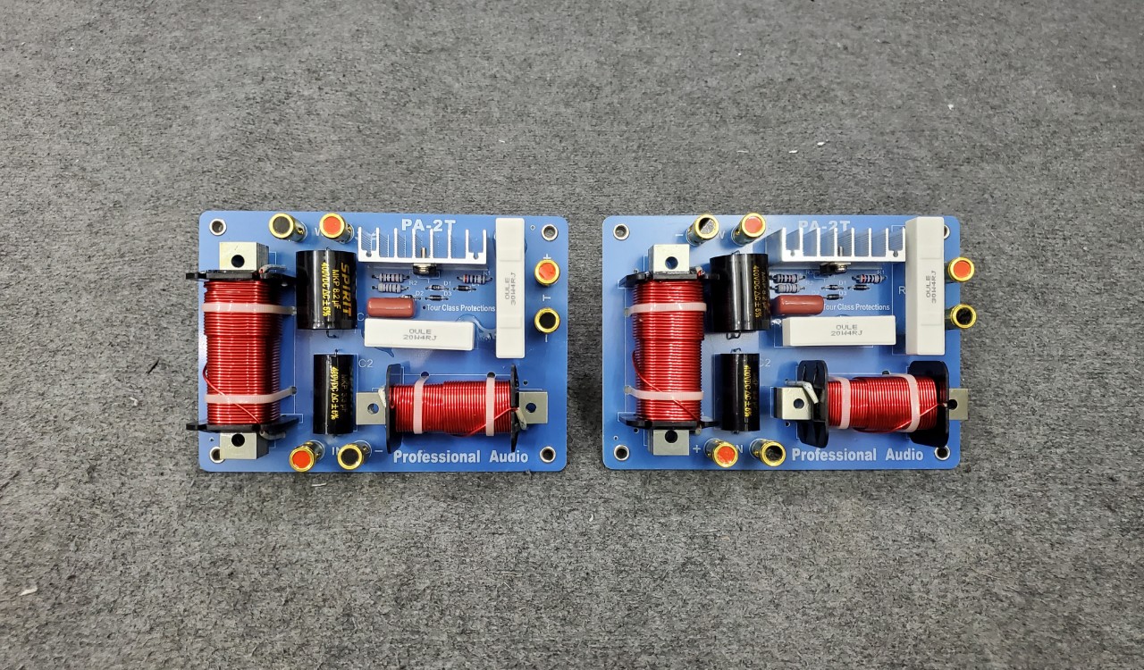 Phân tần mạch loa 2 đường tiếng pa 2t
