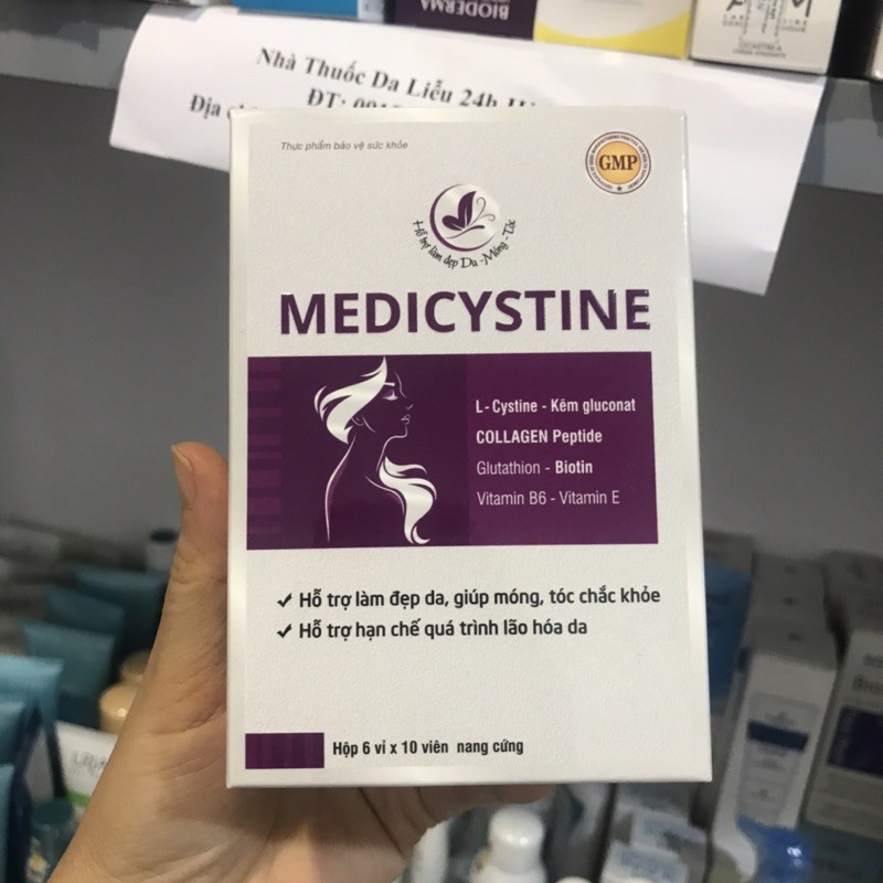 Medicystine - Sản phẩm hỗ trợ làm đẹp da, móng, tóc