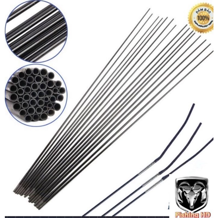 Ngọn cần câu tay 5h 6h 8h ngọn cần câu tay carbon siêu rẻ cc7 đồ câu fishing_hd