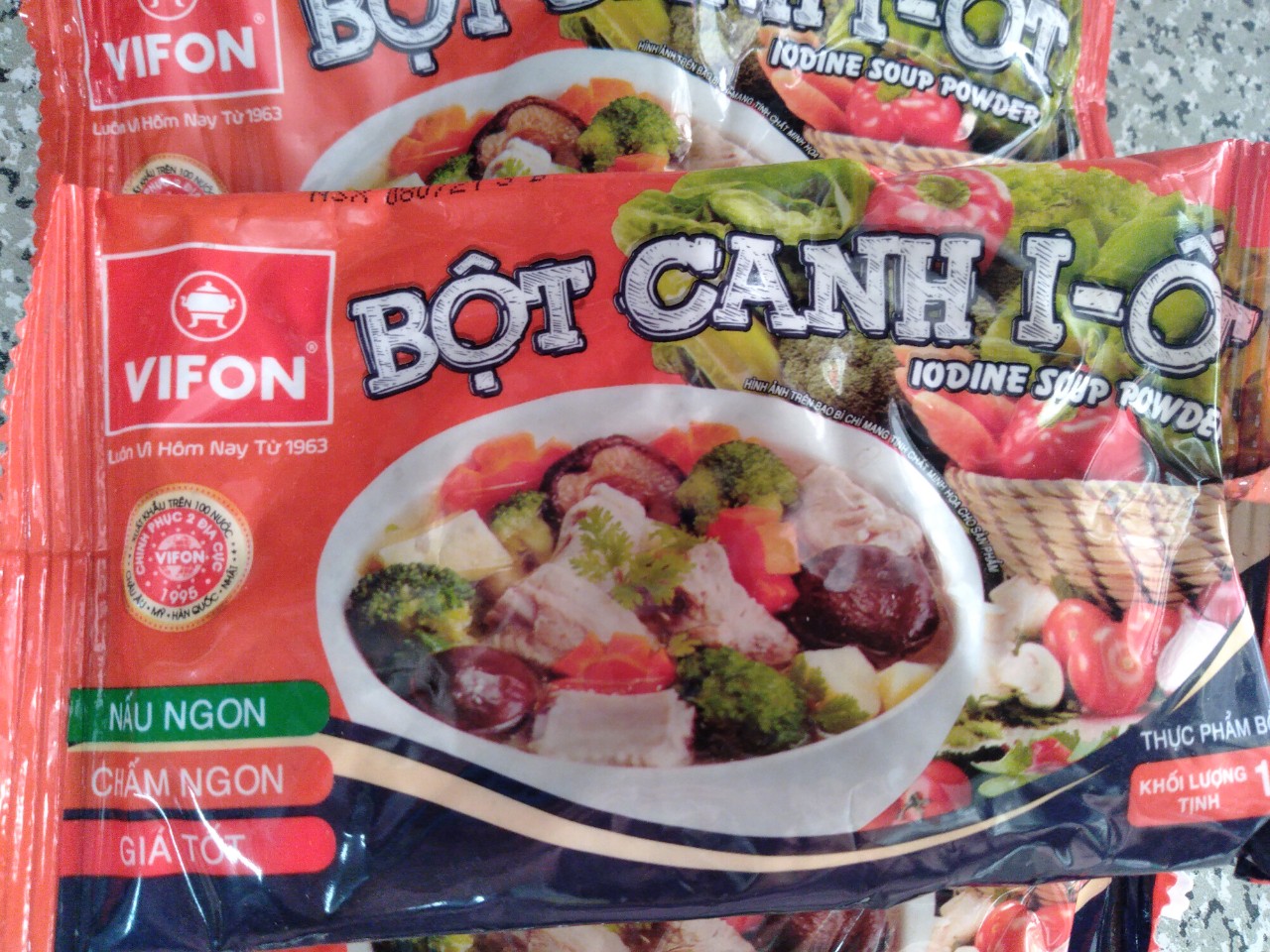 Bột canh i-ốt vifon - gói 180g