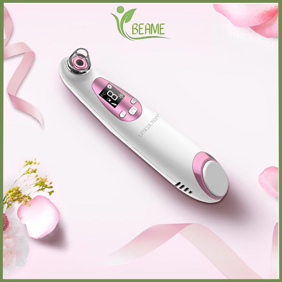Máy hút mụn mini cao cấp,may hut mun với các chế độ nóng lạnh Lescolton ,máy hút mụn đầu đen,máy hút mụn cám,bã nhờn ,massage hút sạch sâu các mụn cứng đầu nhất