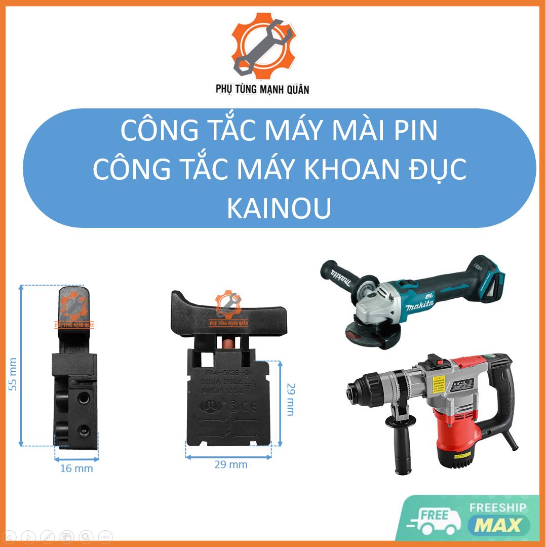 Công tắc máy khoan đục Kainou dùng chung cho máy mài pin