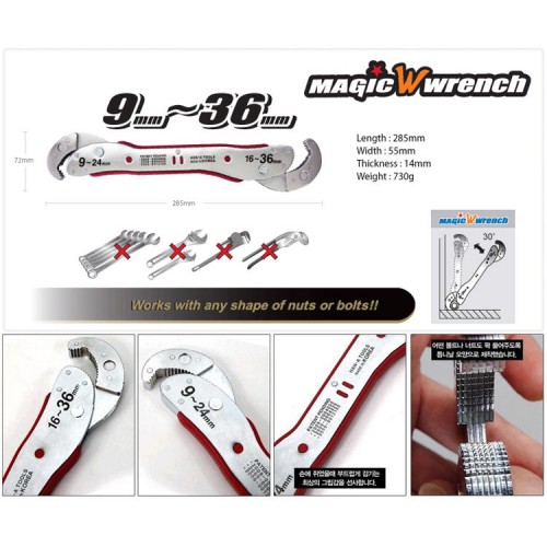 [HCM]CỜ LÊ ĐA NĂNG MAGIC WRENCH WR-6000