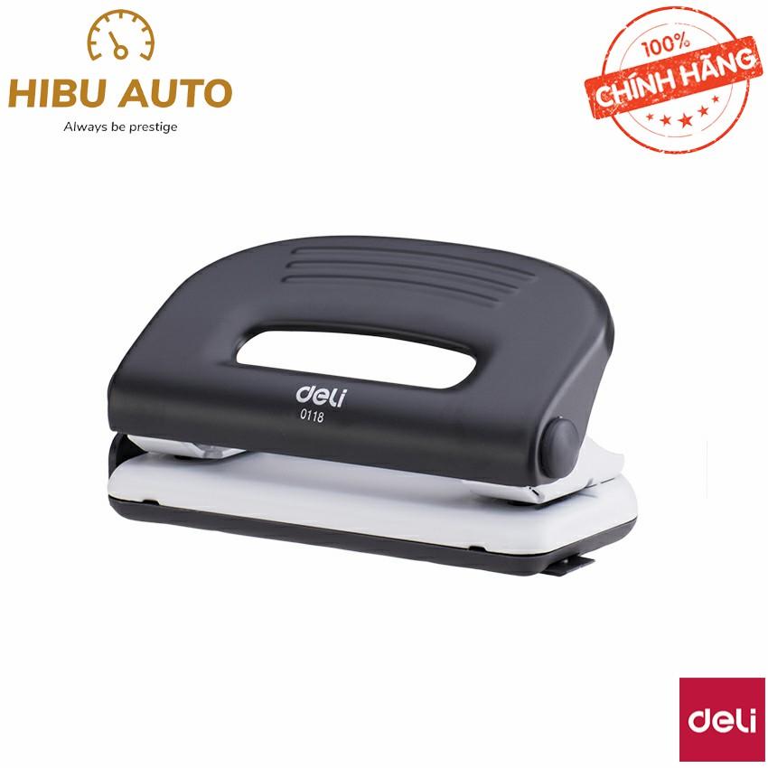 Máy đục lỗ 10 tờ deli 118 – bấm lỗ 10 tờ deli 118 – văn phòng phẩm – đồ dùng học sinh – in ấn – photocopy - hibucenter