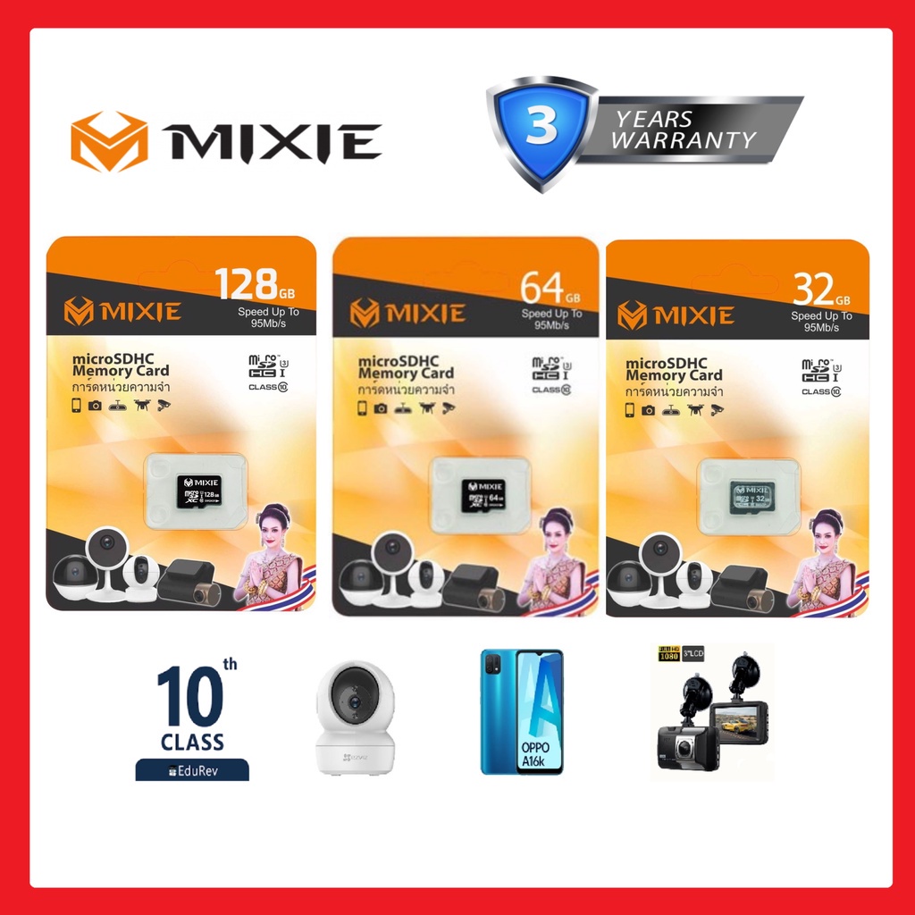 Thẻ nhớ 64g 128g 32g micro sd mixie tương thích điện thoại camera ...