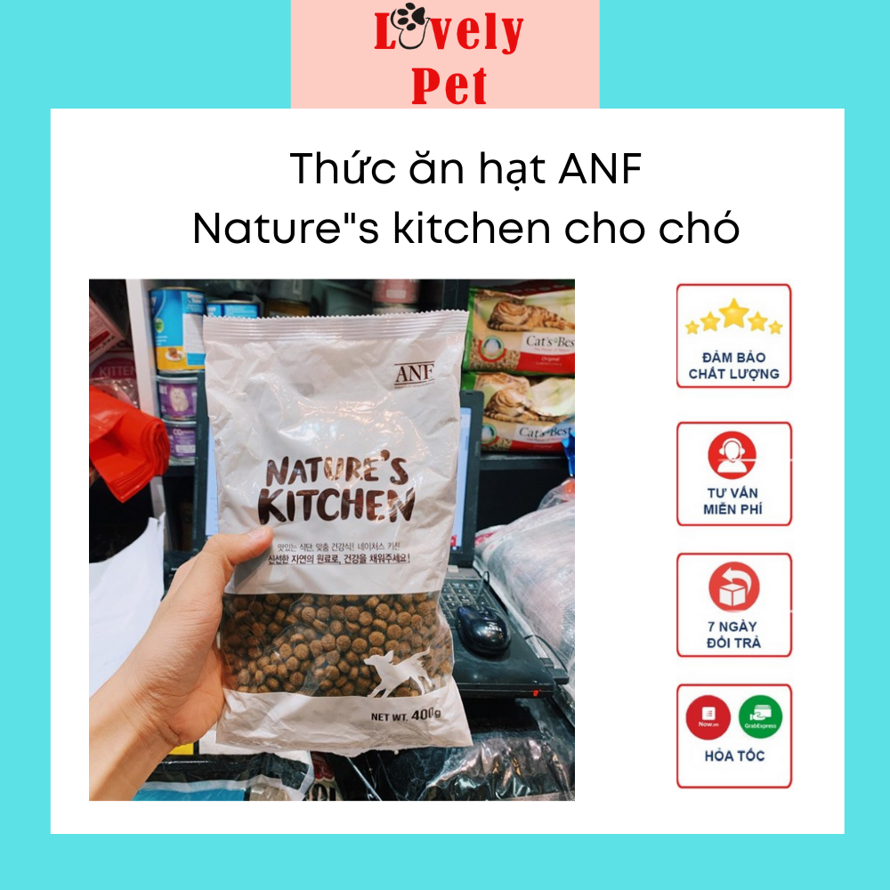Thức ăn cho chó hạt anf nature's kitchen đẹp lông da lovelypet - anfkitchen